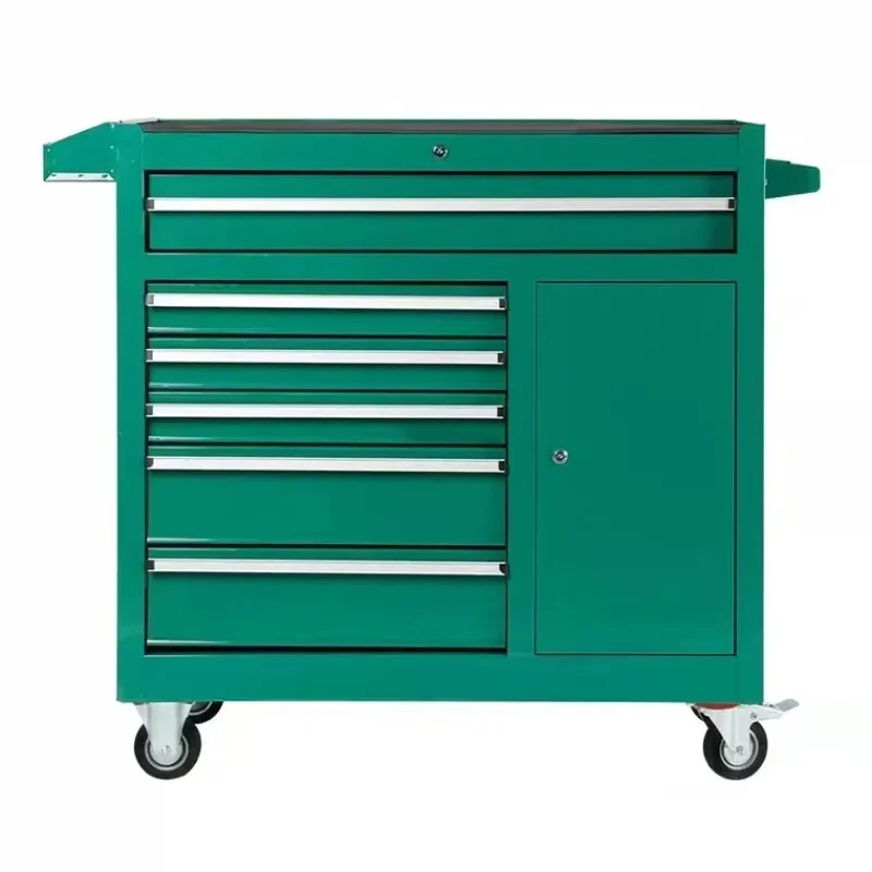 

2025 JZD Steel Garage Tool Cart Rolling Drawer Trolley Storage Tool Box With Drawers Metal Tool Drawer Cabinet