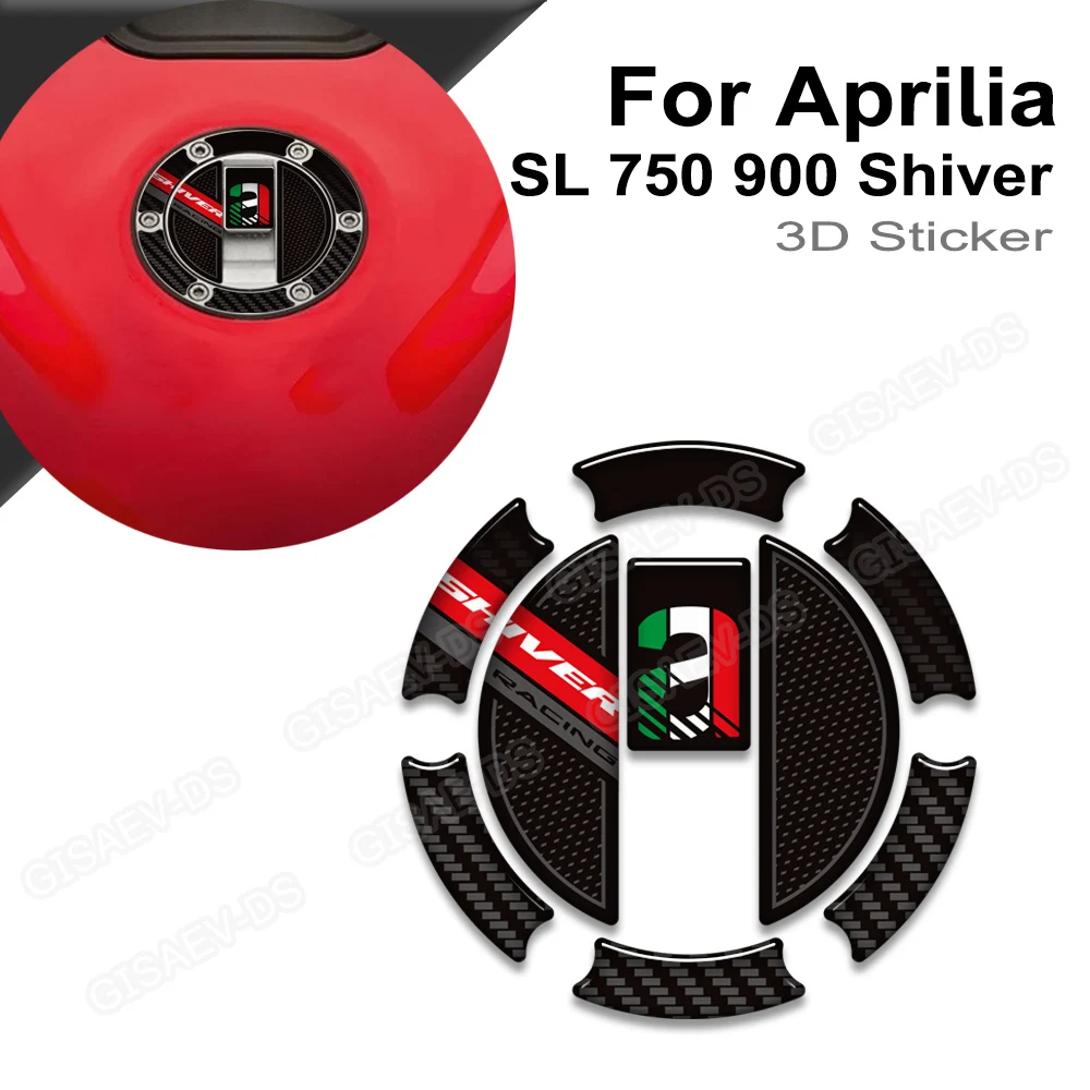 

Motorcycle For Aprilia Shiver 750 900 Tank Pad Cap Grips Gas Fuel Oil Kit Knee Fairing Fender Covers Protection Stickers Decals