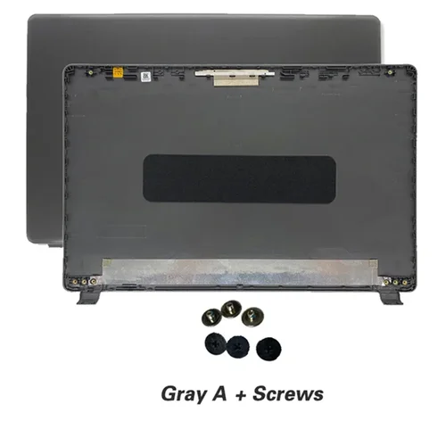 Imagen 2 del producto Para Acer Aspire 3 N19C1 A315-42 A315-42G A315-54 A315-54K A315-56 EX215-52 LCD contraportada tapa trasera bisel bisagras cubierta superior gris
