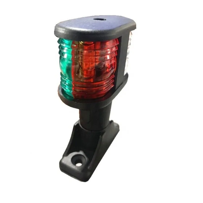 Yacht Signal Red Green White Fixed Base 4 Inch Navigation Light Signal Light