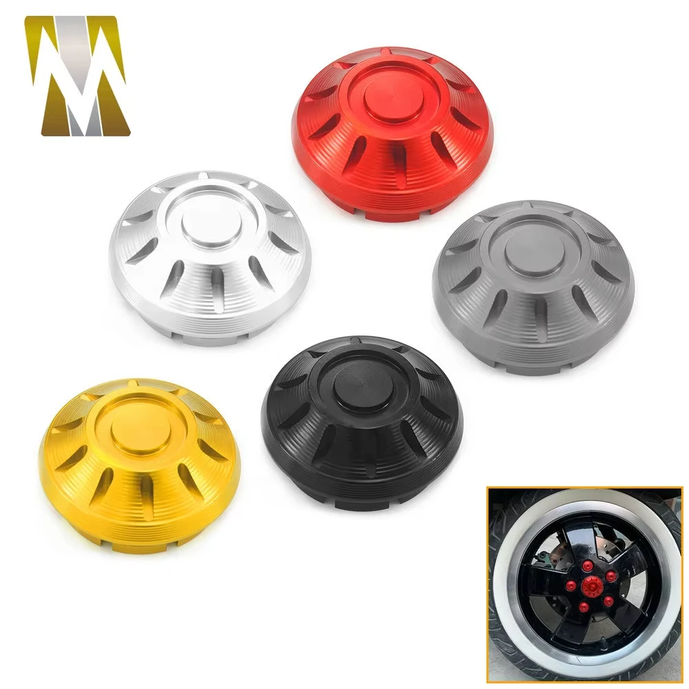 

Motorcycle Hubcap Side Screw Cap Wheel Hub Cover Decorative Accessories For Vespa GTS Sprint Primavera LXV 125 150 200 250 300