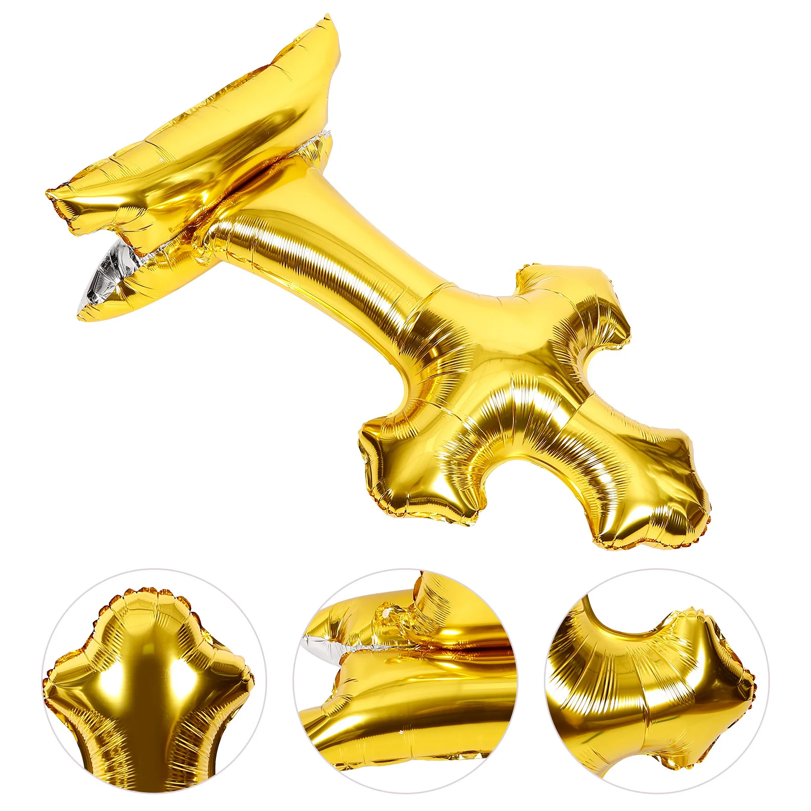 

Premium Cross Design Balloon Thick Aluminum Material Ideal for Funeral Memory Tribute Party Decoration Festive Event Accessories