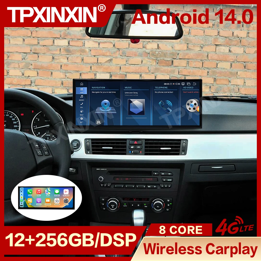 

15.8 Inch 8 Core Android 14 Multimedia For BMW 3 Series 2005~2012 GPS Intelligent Navigation Car Radio Stereo Receiver Head Unit