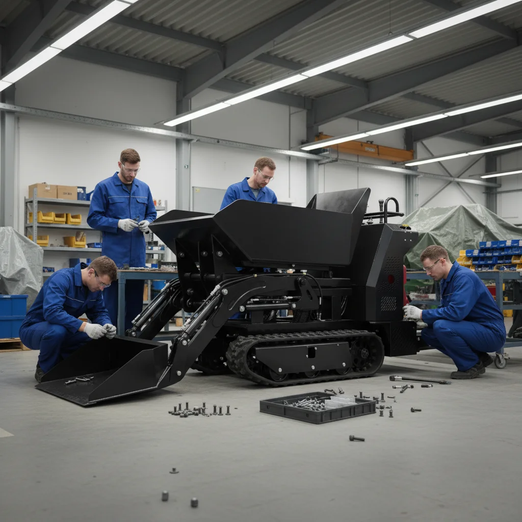 

1.5‑3Ton Crawler Dumper 35‑120HP Hydraulic Tracked Dumper Self‑Dumping Carrier for Farm Construction Mining