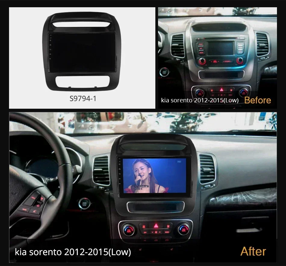 Ownice K6+ 2K for Kia Sorento 2 II XM 2012 - 2021 Car Radio Multimedia Video Player Navigation Stereo GPS Android12 No 2din  DVD