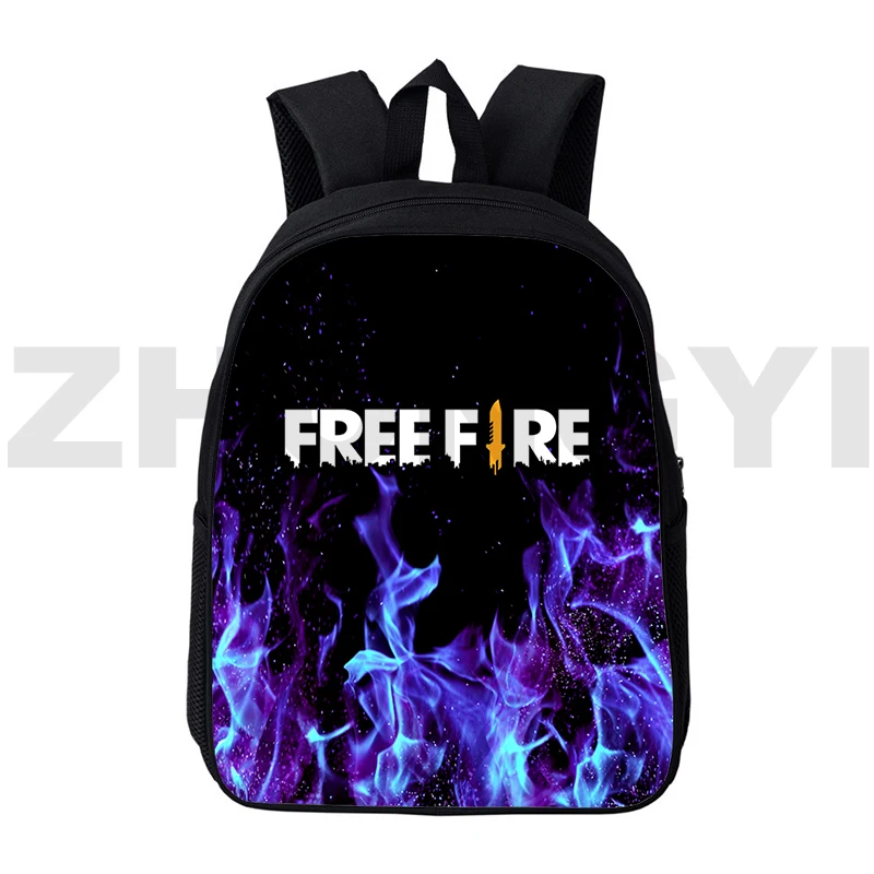 Free Fire Garena 3D Mochila, Sacos De Escola De Lazer Ao Ar Livre, Free Fire Bookbag, New Street Fashion, 16 "Bolsa De Ombro