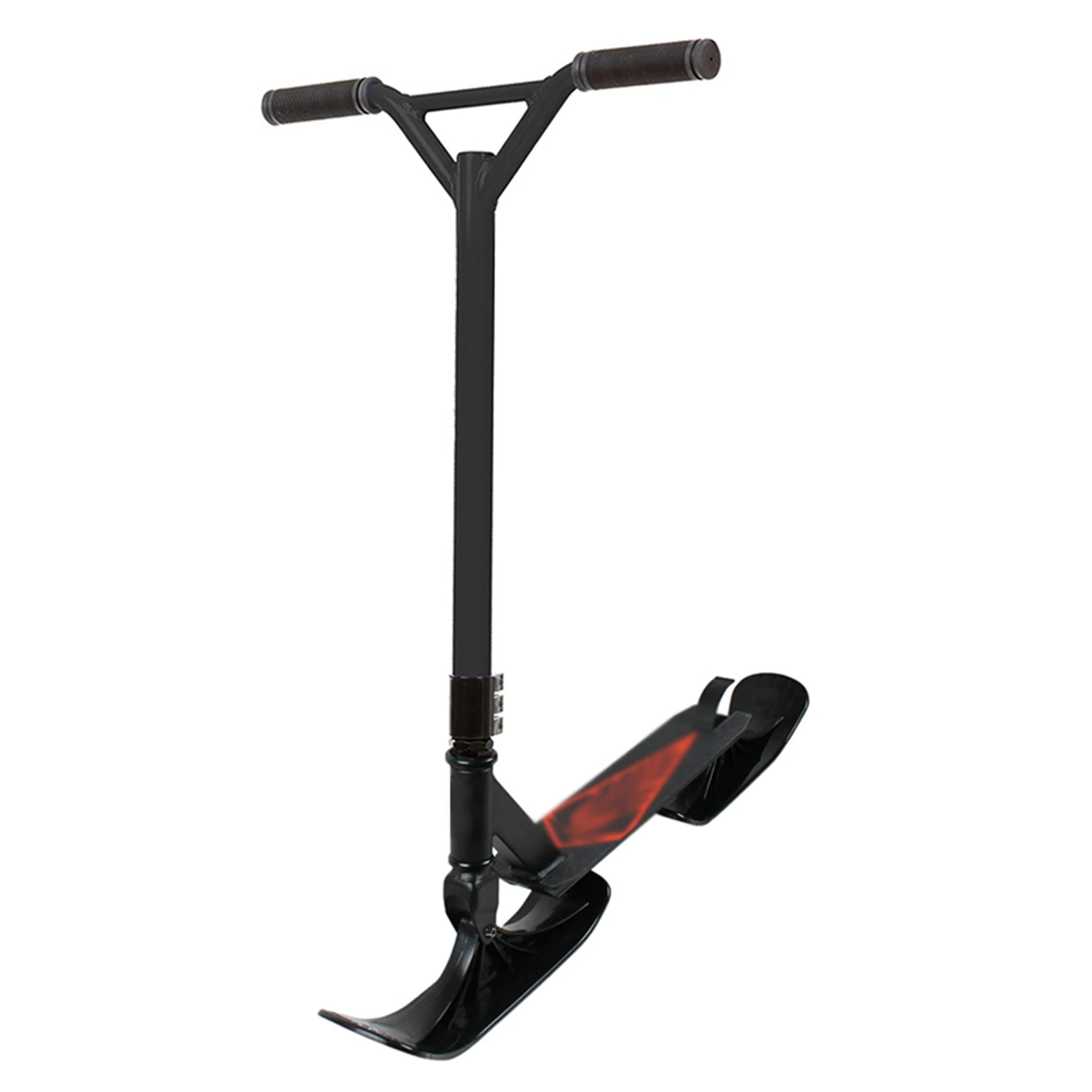 2Pcs Winter Snow Scooter Ski Sled Children's Dual-use Ski Two-in-one Scooter Two Wheels Riding Tyre Parts Ski Sleigh Accessories