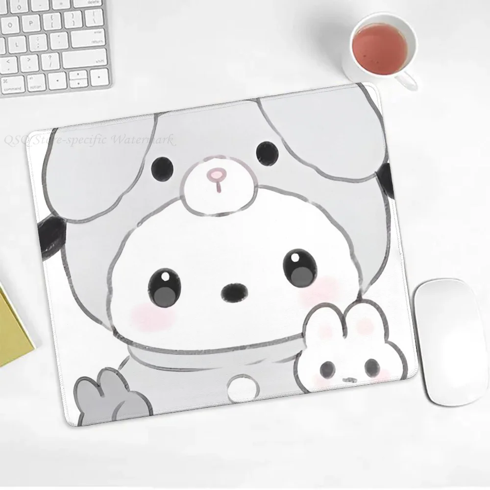 Miniso Sanrio Kawaii Hello Kitty Cinnamoroll Kuromi Mousepad Small LockEdge Mouse Pad For Gamers, Computer Desk Pad