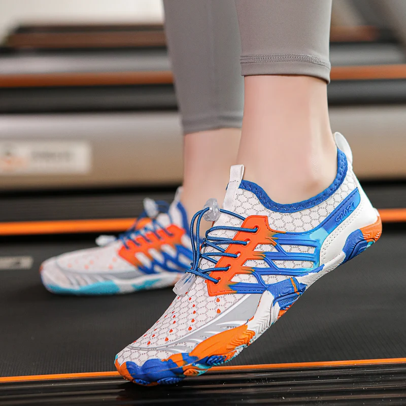 

Босоножки для мужчин и женщин, дышащие, быстросохнущие, для походов, пляжа, акваобувь, для отдыха на открытом воздухе