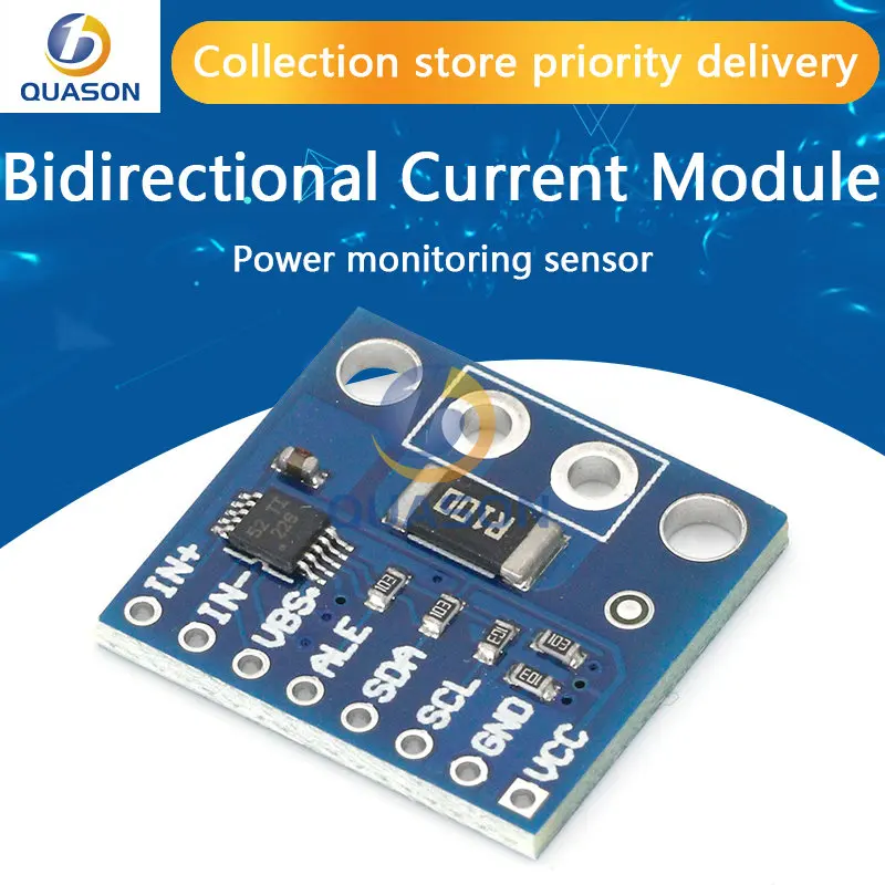 INA226 IIC interface Bi-directional current/Power monitoring sensor module 226 0.01Ohm 0.1Ohm