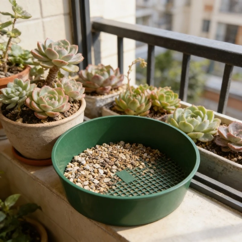 

Пластиковое сито-фильтр для просеивания и фильтрации грунта, камней, для дома, сада, питомников растений, садовый инструмент и принадлежности