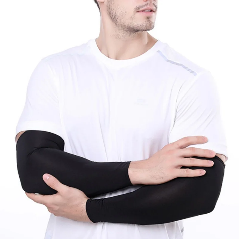 AliExpress 1/2/5 Pairs Unisex Arm Protector Sleeves Sunscreen Outdoor Sports Running Fishing Cooling Arm Sleeves For Cycling Equipment