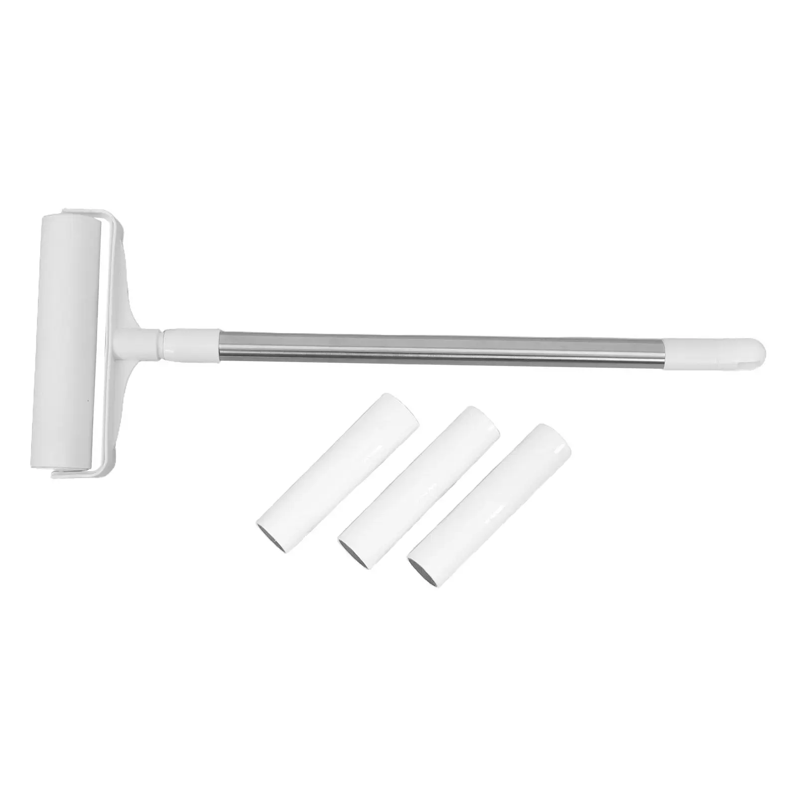 Lint Roller Carpet Sticky Reusable Portable Pet Hair Remover Brush Large Long Handle Refillable Lint Remover for Clothes