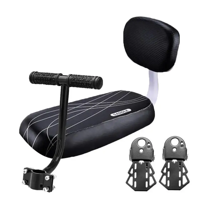 Cycle Accessories Parts Bicicleta Bicycle Rear Seat Saddle Child With Back Rest Handle Armrest Footrest Pedal