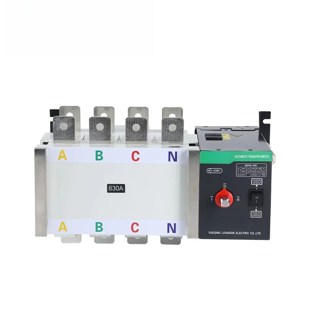 

High Stability 630A 690V Automatic Transfer Switch (ATS) Dual Power Switch For Power Solutions
