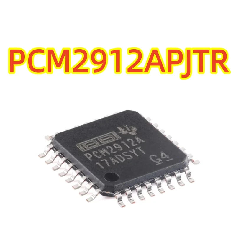 Original PCM2912APJTR TQFP-32 audio codec with USB interface and mono input