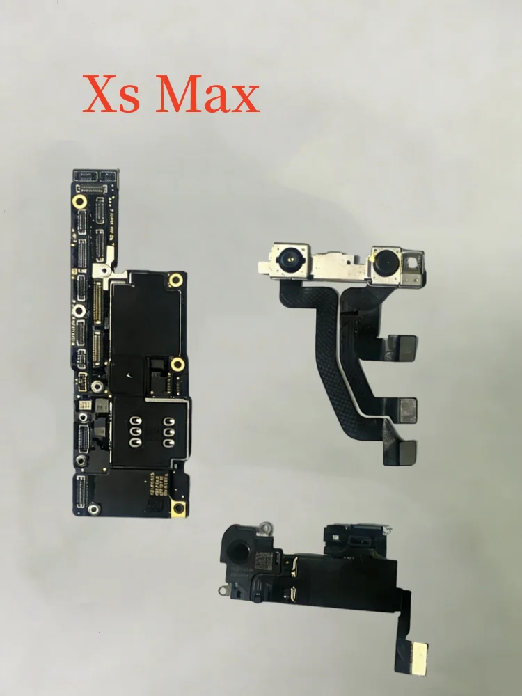 100% Fully Unlocked For iPhone X XR with Face ID Mainboard Logic Board, Free iCloud For iPhone XS Max Motherboard Support Update
