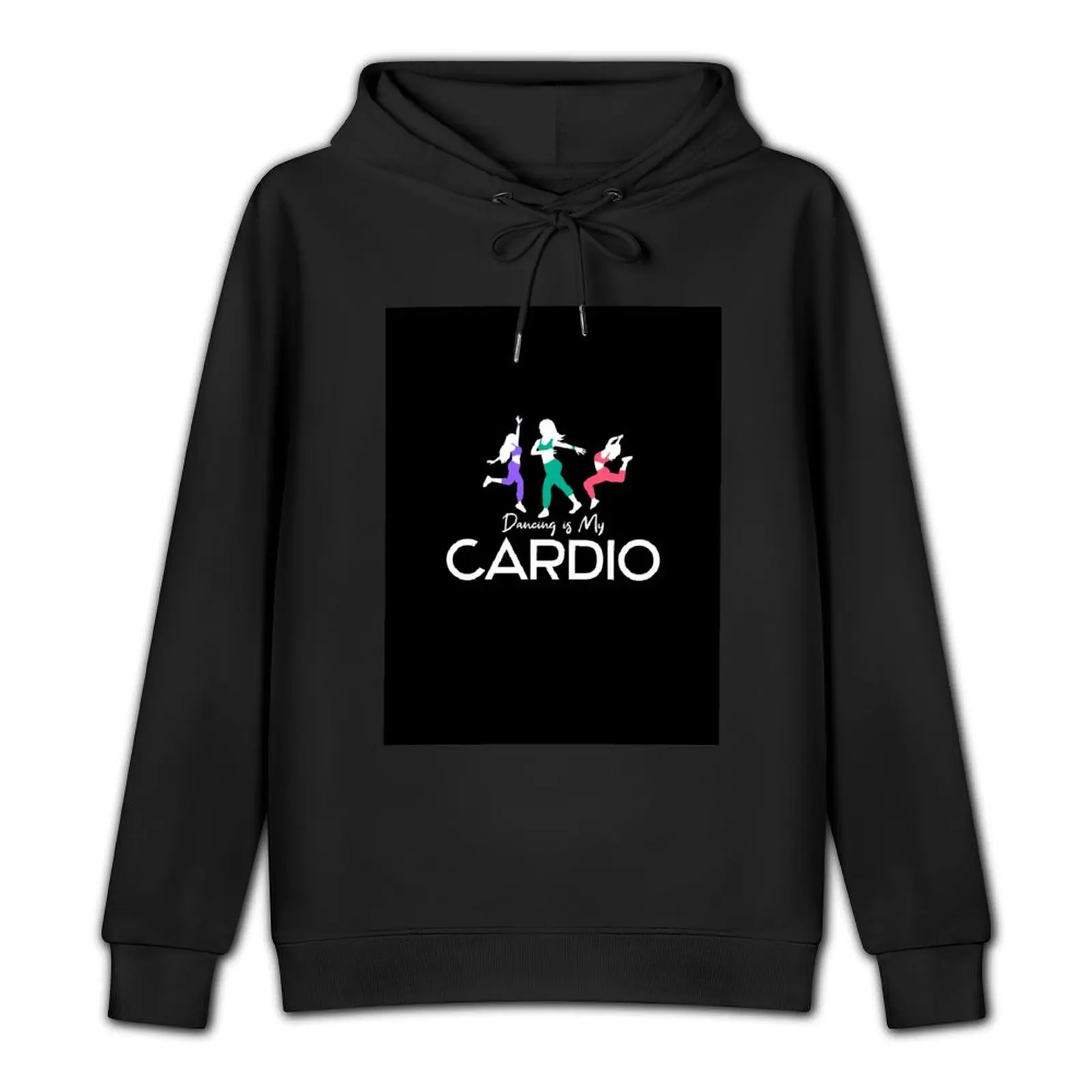 Dancing Is My Cardio Pullover Hoodie mens clothes korean style clothes hooded shirt men's oversize hoodie