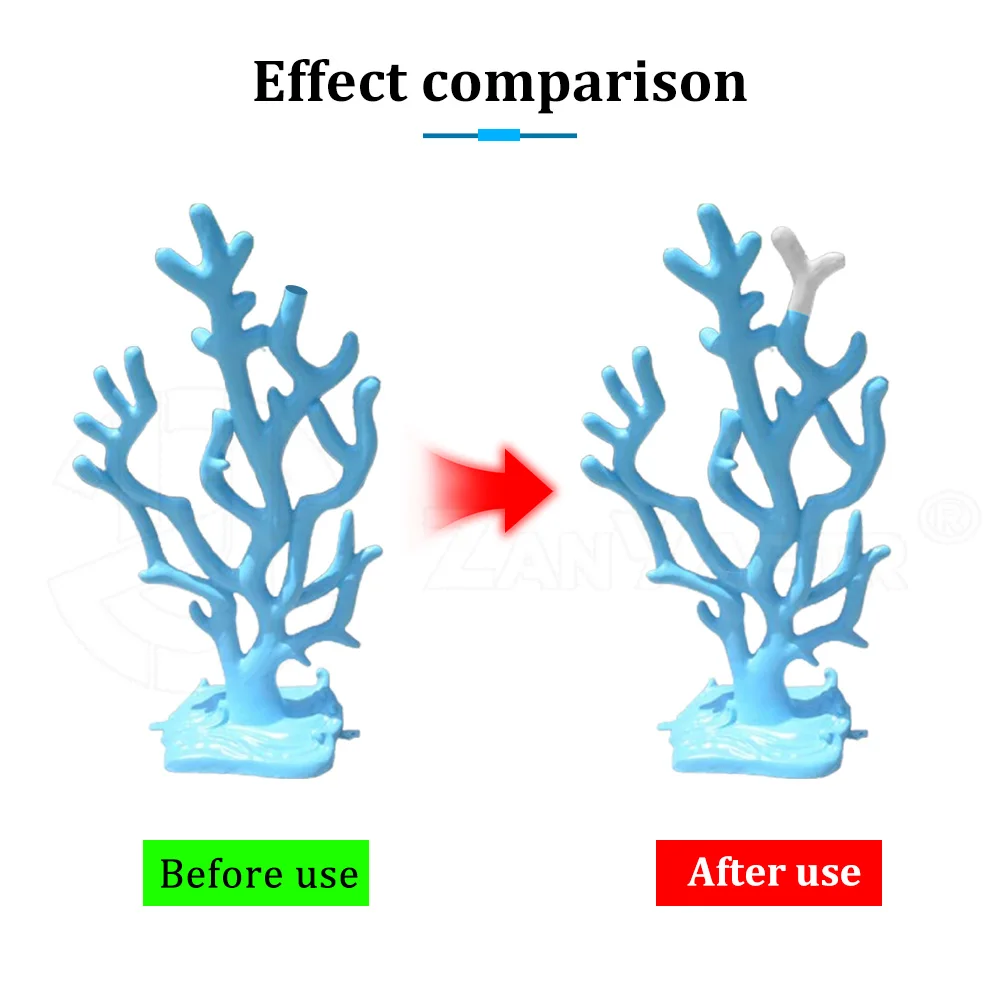 Model Repairing UV Cured Soil For 3D Printer Light-curing plaster For Creality Filling Repair the Failed Models 3D printer parts