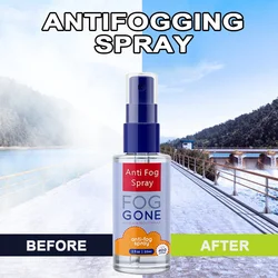 Agente Spray antiappannamento in vetro da 60ml per finestrino dell'auto retrovisore Mirro Nano rivestimento antiappannamento antiappannamento occhiali antiappannamento per lenti agente antiappannamento