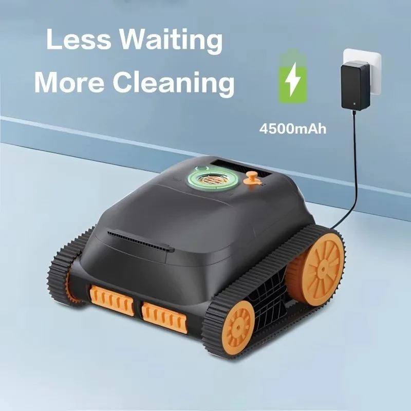Cordless Automatic Climbing Wall Vacuum Outdoor Wireless Pool Cleaning Robot for Swimming Pool