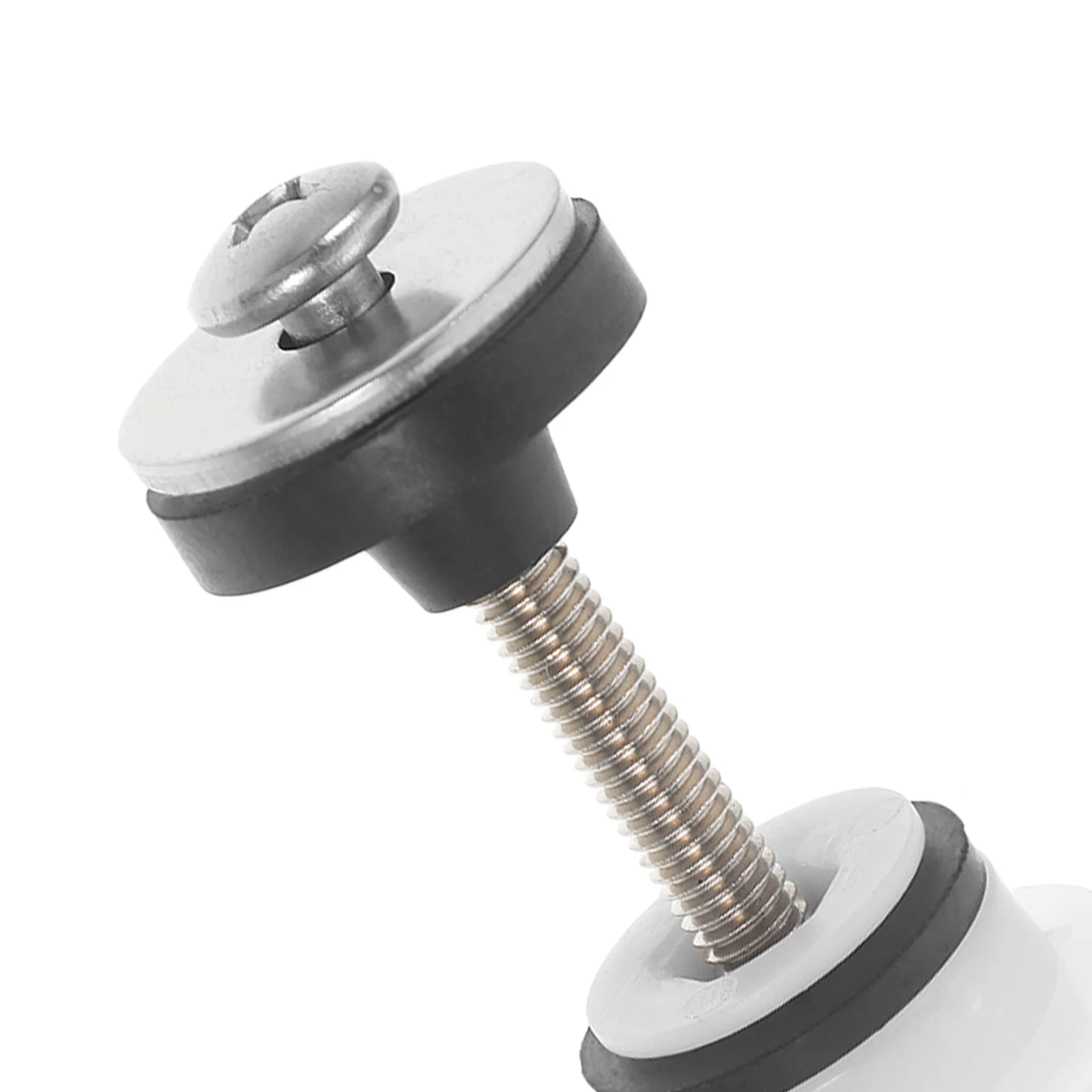 

4Pcs Toilet Seat Bolts Stainless Steel Premium Replacement Parts Universal Mounting Fixing Screws Toilet Seat Screws