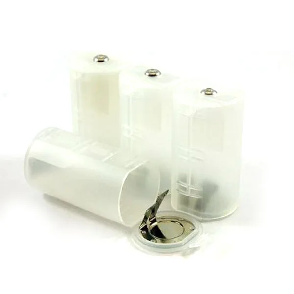 

4Pcs Adapter Converter Cases Transparent Portable Hard Plastic D Converter for Emergency Gadgets