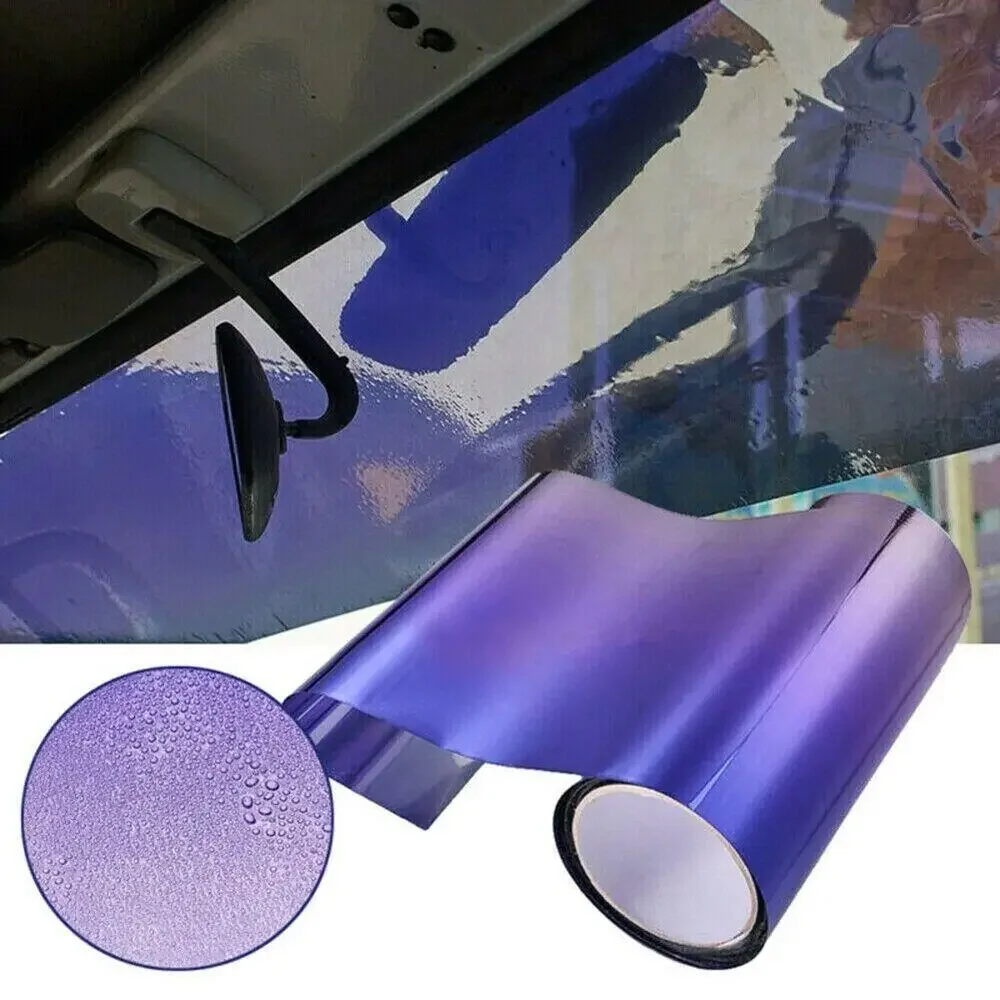 20X150cm Car Sun Shade Front Windshield Sunshade Protector Solar Window Tint Film Heat Insulation Color Changing Film