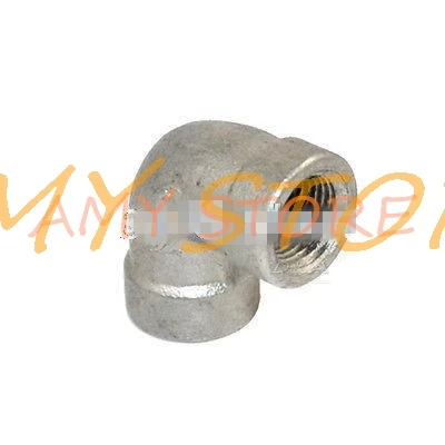 

304 Stainless Steel 1/8" x 1/8" NPT-NPT Elbow 90 degree angled Pipe Fitting Female threaded