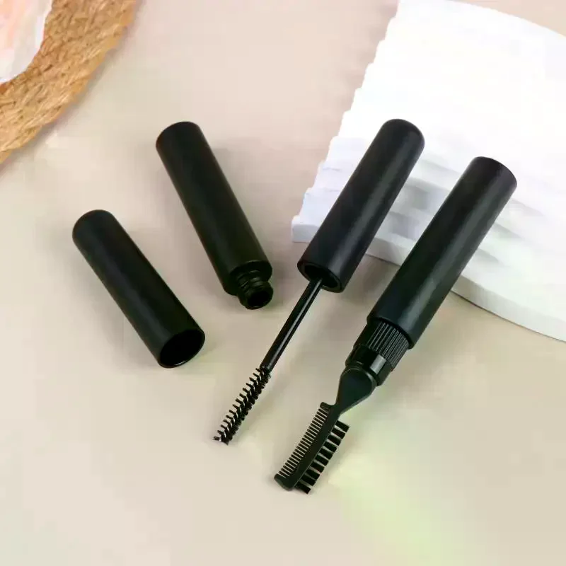 10ml Dual Brush Head Empty Mascara Tube DIY Refillable Eyebrow Gel Bottle Eyelash Elongation Cosmetics Containers Packaging