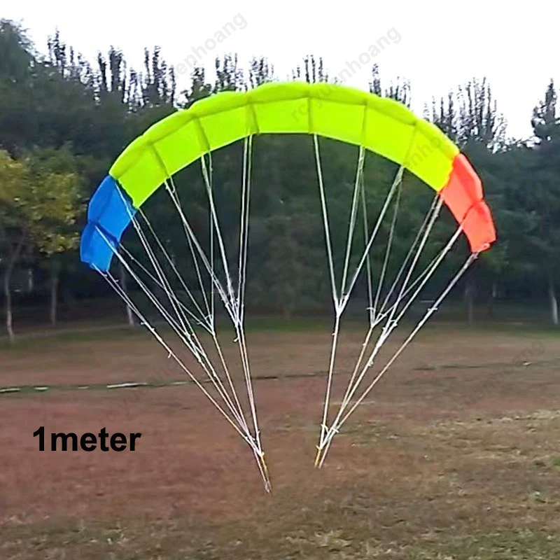 1PCS Outdoor Flying RC Paraglider Head Leaf 1Meter 1.28Meters 1.5Meters 2.36Meters Toys Paragliding Fixed-wing Airplane Cloth