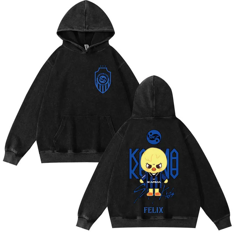 YiJee KPOP Stray Kids Felpa Con Cappuccio - Foto 10