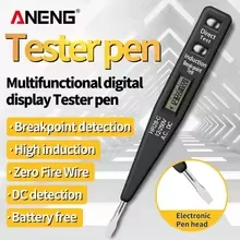 ANENG VD500 Multi Functional Digital Display Sensing Electrical Pen No Battery Required Induction Dual Mode Electrical Test Tool