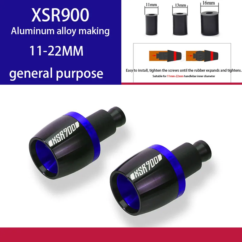 Adequado para yamaha xsr900 guiador plug balanceamento terminal guiador plug