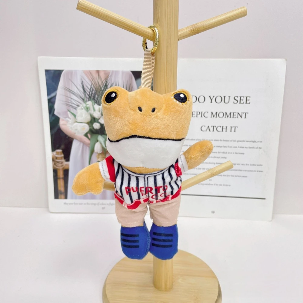 Pluszak Żaba z Puerto Rico, Bad Bunny El Sapo Concho, wyjątkowy, rzadki prezent kolekcjonerski dla fanów muzyki reggaeton