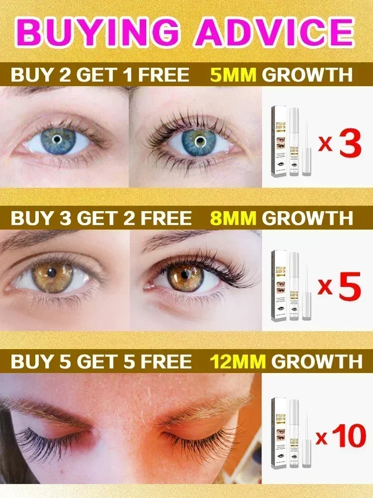 Enhancer Wimpern wachstum Serum Behandlung Wimpern wachstum leistungs starkes Make-up Verlängerung dickere Wimpern natürliches Curling Wimpern heben