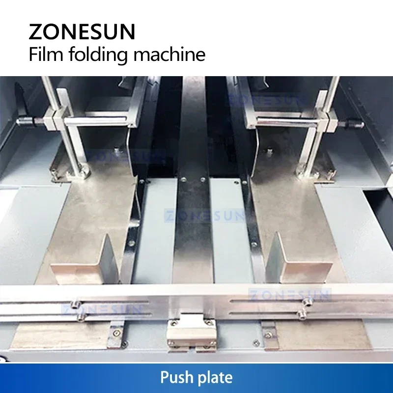 Macchina avvolgitrice semiautomatica per scatole di profumo Zonesun a 2 lati ZS-A3DP1