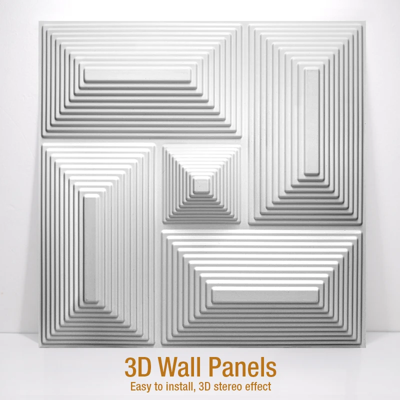 

30x30cm house wall renovation geometric 3D wall panel non-self-adhesive 3D wall sticker art tile wallpaper room bathroom ceiling