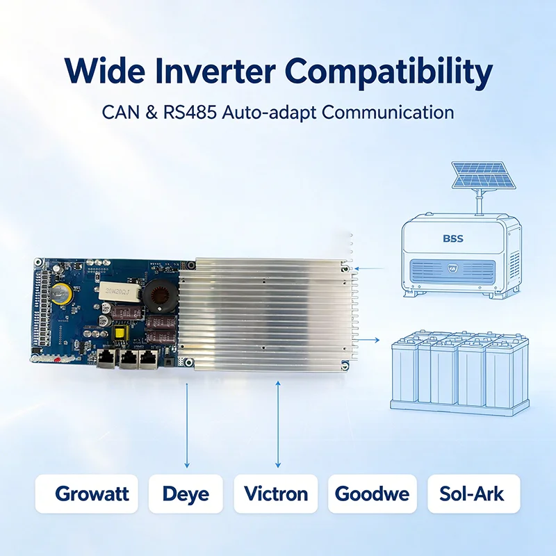새로운 스마트 BMS(배터리 관리 시스템) 50A, 1 - Smart Bms 16S 48V 200A Bluetooth 리뷰 및 가격