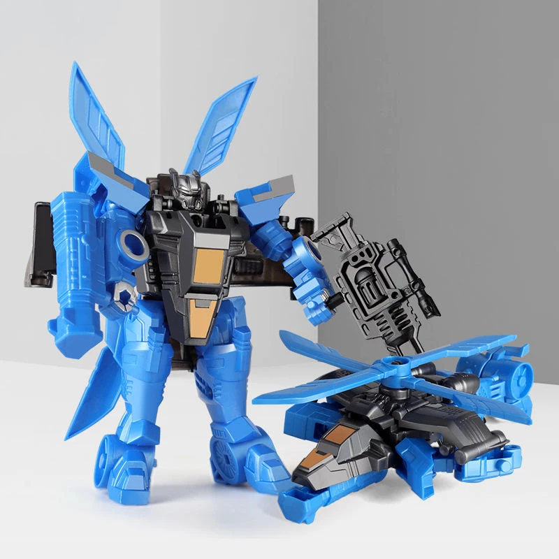 Mech Alliance Mini Vervorming Robot Speelgoed Converteerbaar Actiefiguur Plastic Model Robotauto Speelgoed Anime Filmserie Kinderen Cadeau