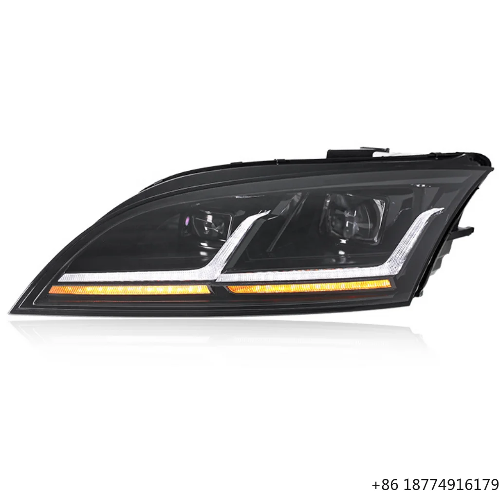 

Фара в сборе для Audi TT MK2 (2008-2014) с LED DRL, новая, Plug and Play