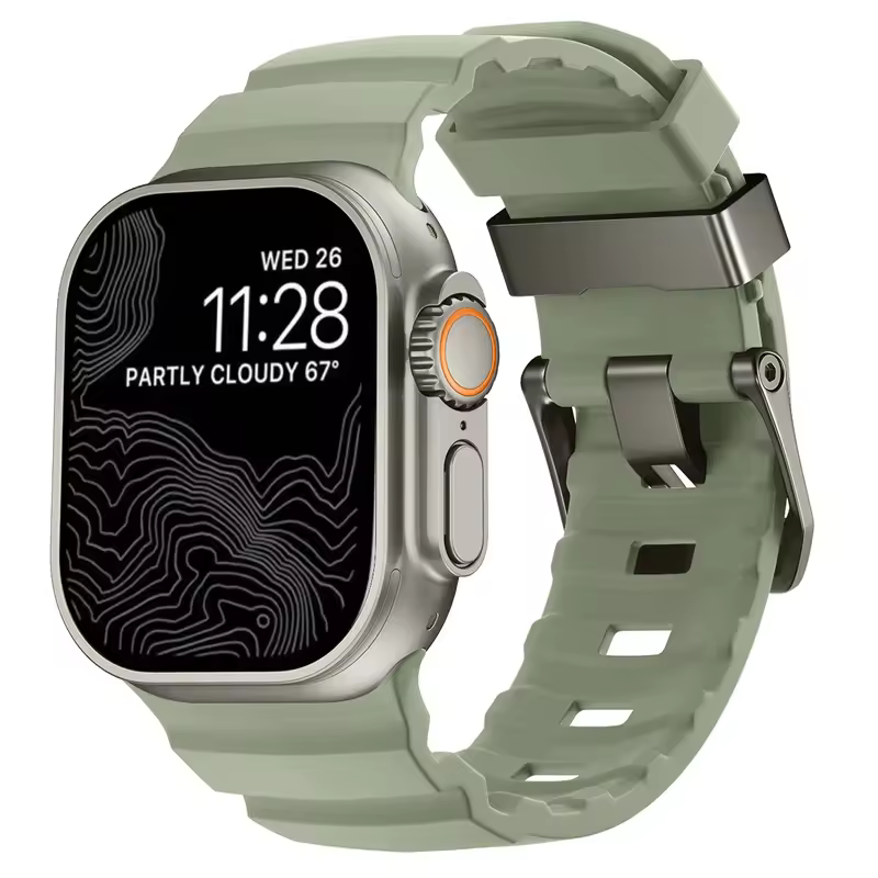 Trail Silicone Band for Apple Watch Ultra 3 2 49mm Strap 46mm 45mm 44mm Sport Bracelet for iWatch Series 11 10 Ultra 9 8 7 6 SE3 - Image 12