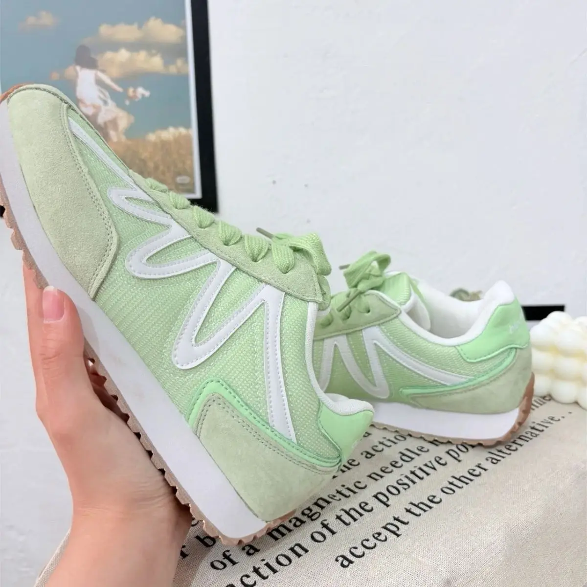 أحذية مشي عصرية للرجال في الهواء الطلق أحذية رياضية كاجوال للرجال والنساء أحذية رياضية مبطنة للركض أحذية مشي مضادة للانزلاق #6