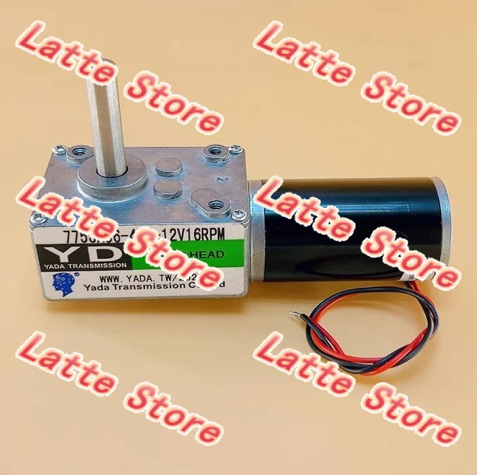 12V 16RPM DC Gear Motor 775JX36-408 for Basketball Shooting Machine Blocking Gate Replacement Part
