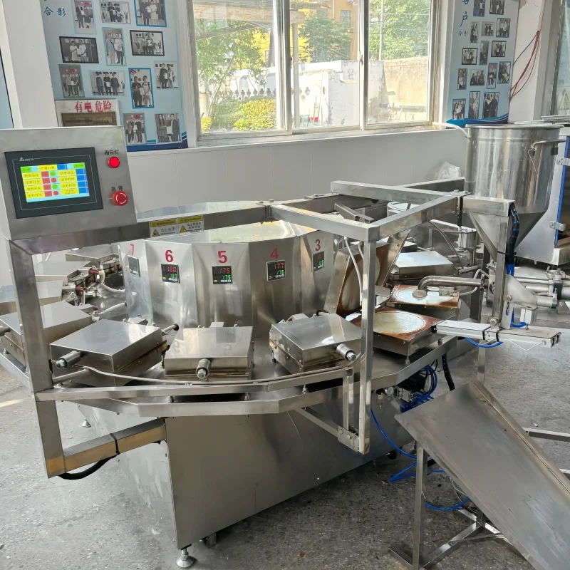 FOODLINE Mobile Optional Waffle Production Line Convenient Layout Waffle Processing Machinery For Flexible Workshop