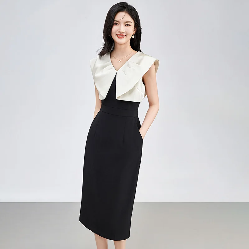 

2423102-Shenzhen Nanyou French Style Fashionable Feminine Dress Elegant Quality Versatile Dress Women