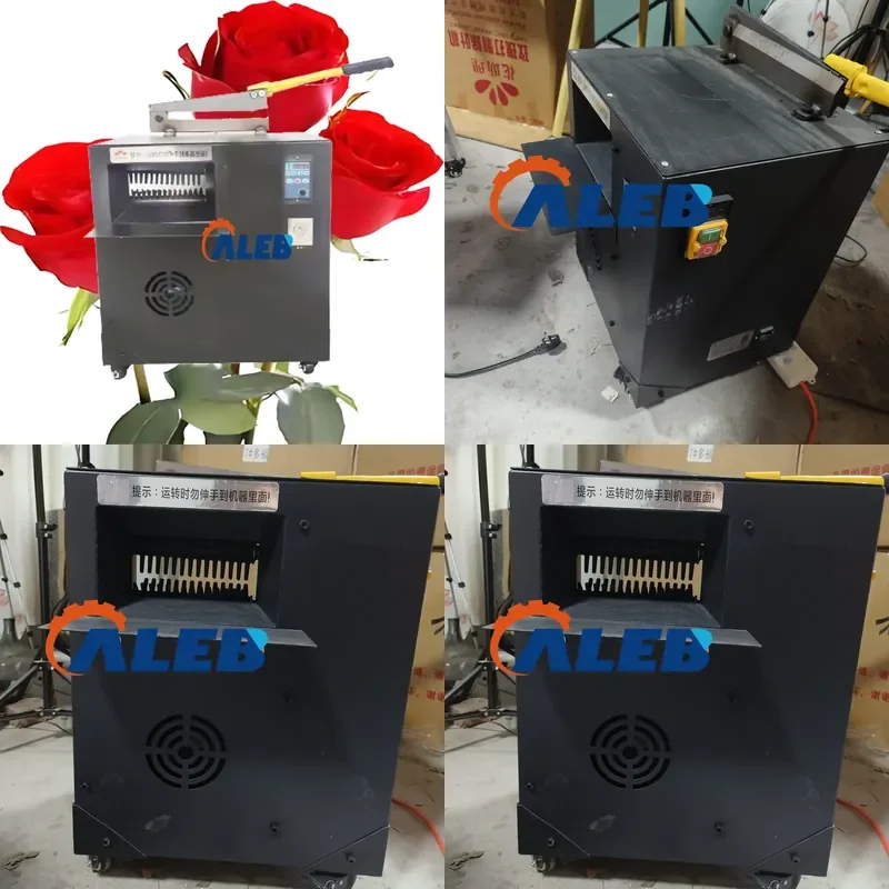 SFW Certificate Stainless Steel Rose Dethorner Deleafing Machine for Farm High Efficiency Flower Thorn Machine Rose