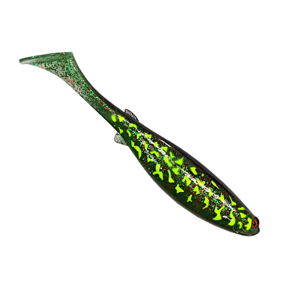 22cm 66g PVC Soft Fishing Lures Swimming Artificial Baits T Tail Paddle SoftBait Saltwater Freshwater Artificial Swimbait view 2