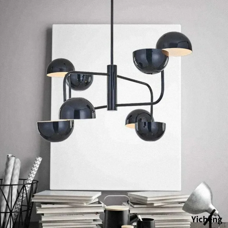 Post modern abstract art chandelier model room living room study exhibition room shop window decor chandelier pendant lamp