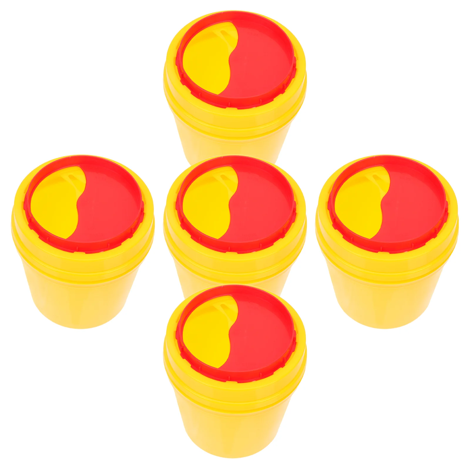 

5 Pcs Sharps Trash Can Hospital Discarded Boxes Clinic Blades Holders Container